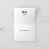 Finde heute Zeit zum Tanzen! Grußkarte Dankeskarte (Innenseite)