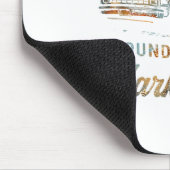 Finde ich Marktplatz Grafik Kunst Mousepad (Ecke)