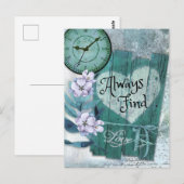 Finde immer Liebe Postkarte (Vorne/Hinten)