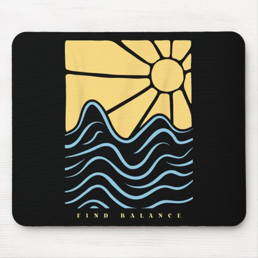Finde Lance Sunshine Paradise Sommer Stimmung Somm Mousepad (Vorne)