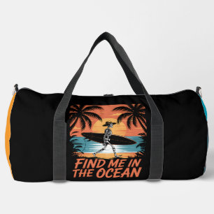 Finde mich im Ozeanskelett Duffle Bag