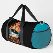 Finde mich im Ozeanskelett Duffle Bag (Rechte Ecke)