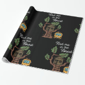 Finde mich im Wald Geschenkpapier (Ungerollt)