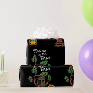 Finde mich im Wald Geschenkpapier