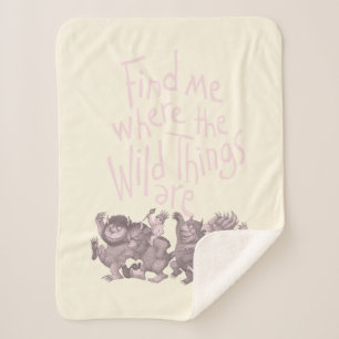 Finde mich, wo die wilden Kerle wohnen Sherpadecke