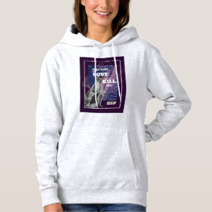 Finde, was du liebst Motivations-Grafik-Hoodie Hoodie