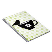 Finden auf Teacup-Silhouette Notizblock (Rechte Seite)