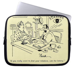 Finden der Verwandter Laptopschutzhülle