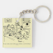 Finden der Verwandter Schlüsselanhänger (Rückseite)