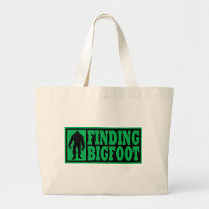 Finden des Bigfoot-Logo-Gangs Jumbo Stoffbeutel