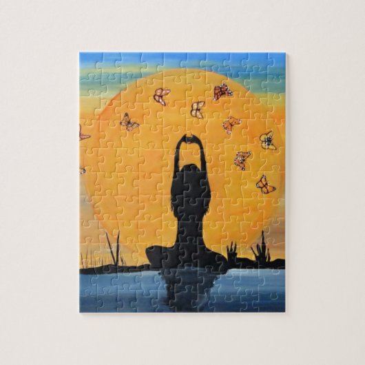 Finden Ihres Zens Puzzle (Vertikal)