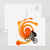 FINDEN NEUER WEG POSTKARTE (Vorne/Hinten)