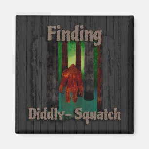 Finden nicht von Bigfoot Magnet