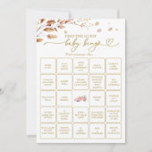 Finden Sie das Baby Bingo Game Einladung (Vorderseite)