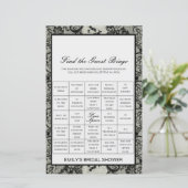 Finden Sie das Bingo Shower Game PRINTED (Stehend Vorderseite)