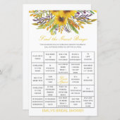 Finden Sie das Bingo Shower Game PRINTED (Vorne/Hinten)