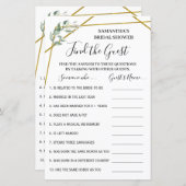 Finden Sie das Gast-Brautparty zweisprachig (Vorne/Hinten)