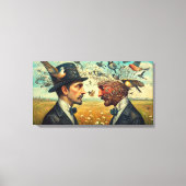 Finden Sie das neue Nest Leinwanddruck (Vorderseite)