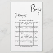 Finden Sie den Bingo Shower Game Flyer (Vorne)