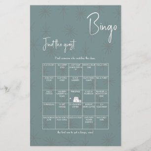 Finden Sie den Bingo Shower Game Flyer