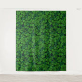 Finden Sie den glücklichen Klee 2 Wandteppich (Vorderseite)