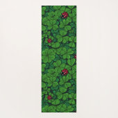 Finden Sie den glücklichen Klee Yogamatte (Rückseite)