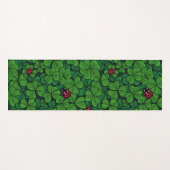 Finden Sie den glücklichen Klee Yogamatte (Vorderseite (Horizontal))