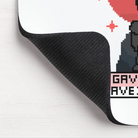 Finden Sie den Pixel-Ritter - Crimson Moon Mousepad (Ecke)