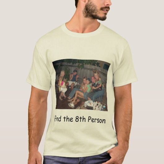Finden Sie die 8. Person T-Shirt (Vorderseite)