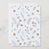 Finden Sie die Blue Balloon Baby Shower Game Card Einladung (Rückseite)