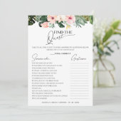 Finden Sie die Game Tropical Brautparty Card Einladung (Stehend Vorderseite)