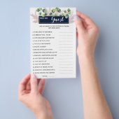 Finden Sie die GameCard des Pampas Grass Brautpart Flyer (Handgriff)