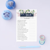 Finden Sie die GameCard des Pampas Grass Brautpart Flyer (Einzeln)