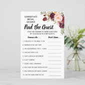 Finden Sie die Gästebuch englisch spanisch Spiel (Stehend Vorderseite)