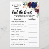 Finden Sie die Gästebuch englisch spanisch Spiel (Vorderseite)