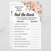 Finden Sie die Gästebuch englisch spanisch Spiel (Vorne/Hinten)