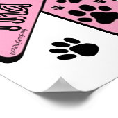 Finden Sie die Heilung ~ Pawprint Poster (Ecke)