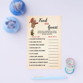 Finden Sie die OM Fireman Baby Shower Game Card Flyer (Einzeln)
