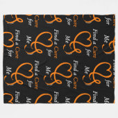 Finden Sie ein Heilmittel/Herz/Ich...RSD/CRPS Fleecedecke (Vorderseite (Horizontal))