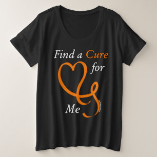 Finden Sie ein Heilmittel/Herz/Ich...RSD/CRPS Große Größe T-Shirt