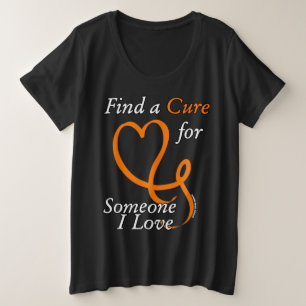 Finden Sie ein Heilmittel/Herz/Jemand I-Liebe...RS Große Größe T-Shirt