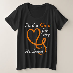 Finden Sie ein Heilmittel/Herz/Mann...RSD/CRPS Große Größe T-Shirt