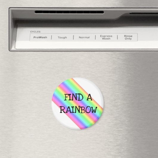 Finden Sie ein Regenbogenmagnet am 3. April Magnet (In Situ (Geschirrspüler))