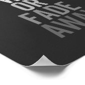 FINDEN SIE EINE ART ODER VERSCHLECHT. POSTER (Ecke)