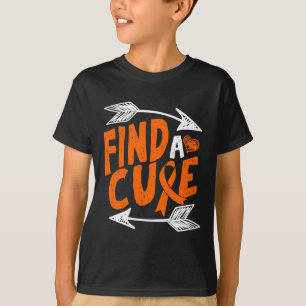 Finden Sie eine heilende Herz Leukämie Krebs Bewus T-Shirt
