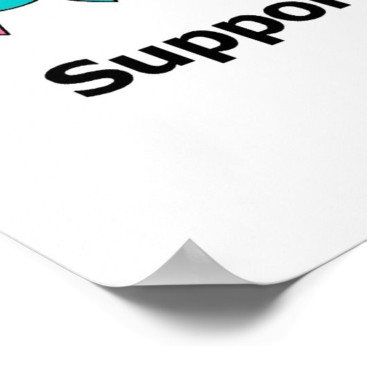 Finden Sie eine Heilung für alle Krebsarten Poster (Ecke)