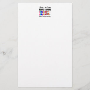Finden Sie eine Heilung für alle Krebse Briefpapier