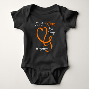 Finden Sie eine Heilung/Herz/Bruder...RSD/CRPS Baby Strampler