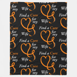 Finden Sie eine Heilung/Herz/Ehefrau...RSD/CRPS Fleecedecke