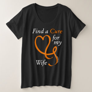 Finden Sie eine Heilung/Herz/Ehefrau...RSD/CRPS Große Größe T-Shirt